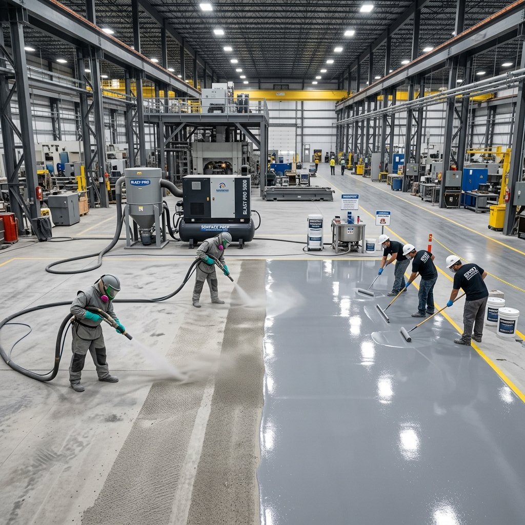 Industrial Services KSA | Sandblasting & Fireproofing